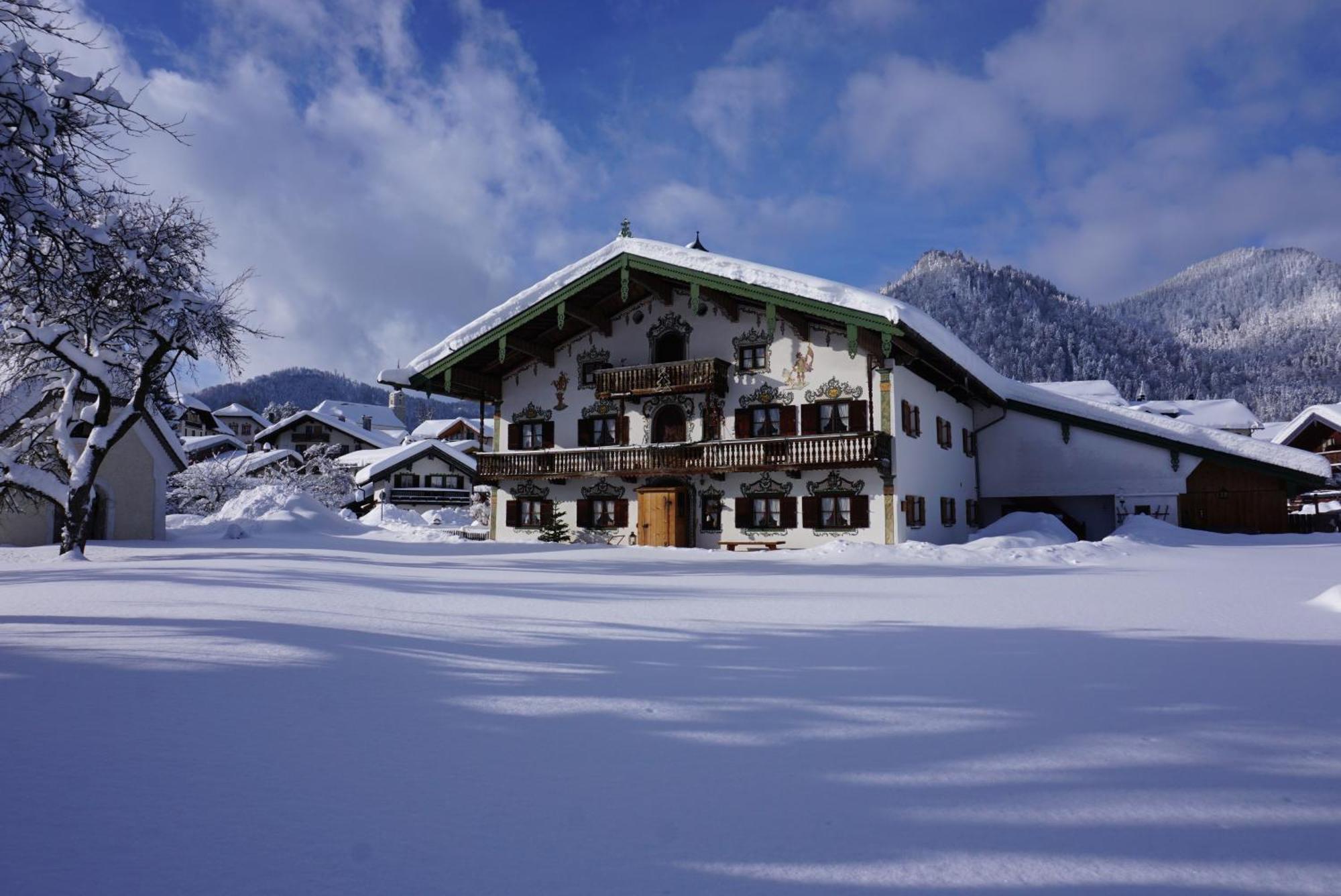 Appartamento Schwabenbauernhof Ruhpolding Esterno foto