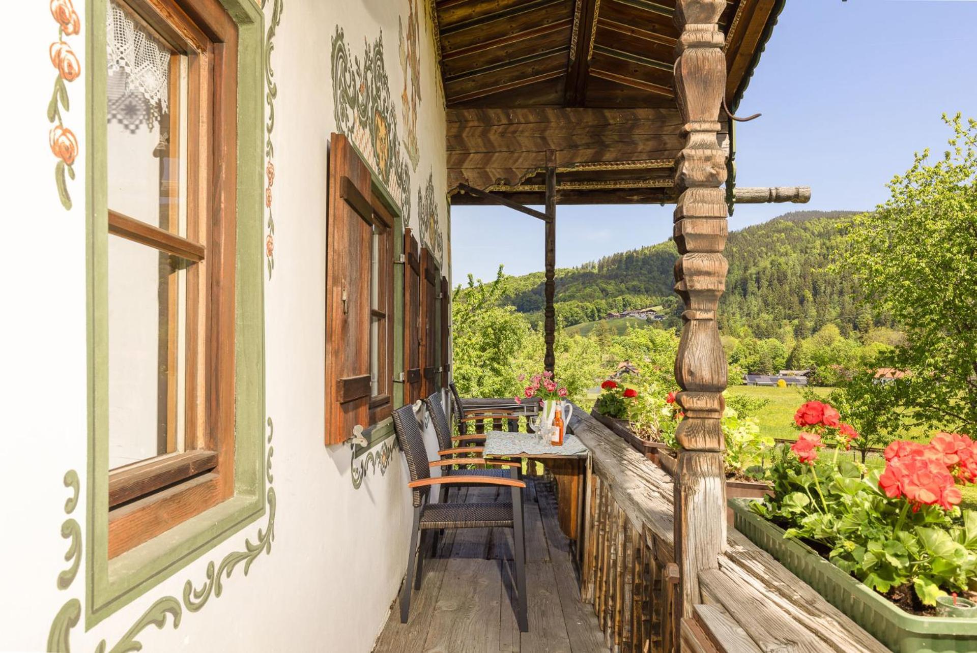 Appartamento Schwabenbauernhof Ruhpolding Esterno foto