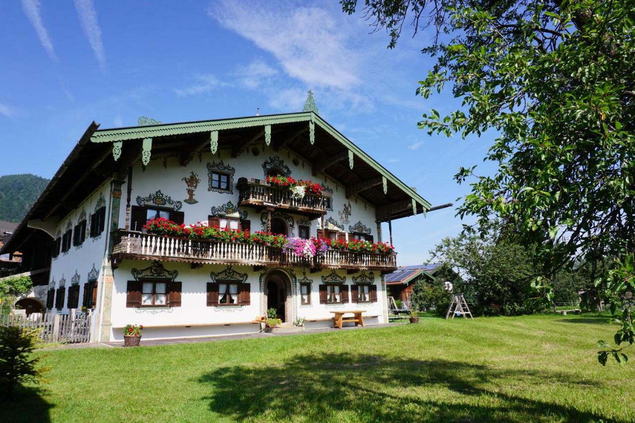 Appartamento Schwabenbauernhof Ruhpolding Esterno foto