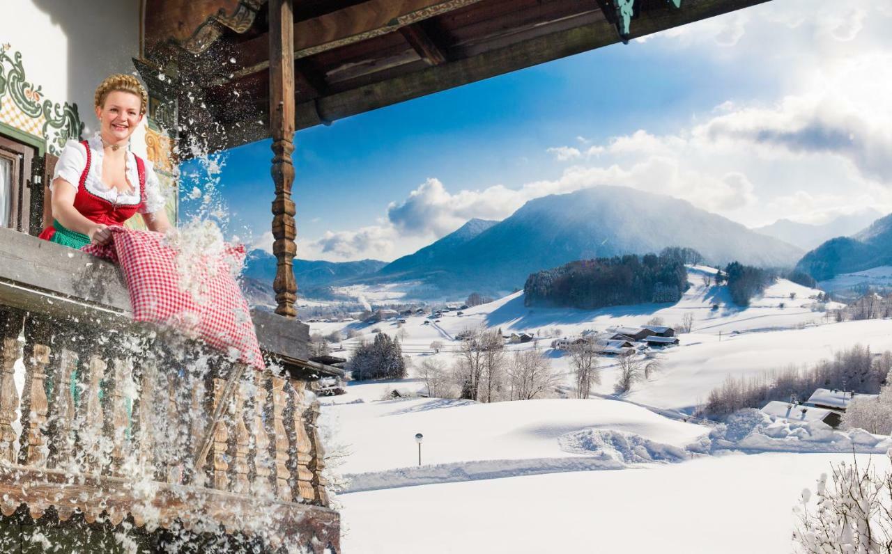 Appartamento Schwabenbauernhof Ruhpolding Esterno foto
